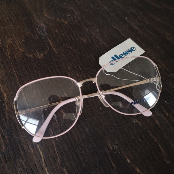 Vintage 90s Ellesse Pink Gold Square Frames - Picture 5 of 6
